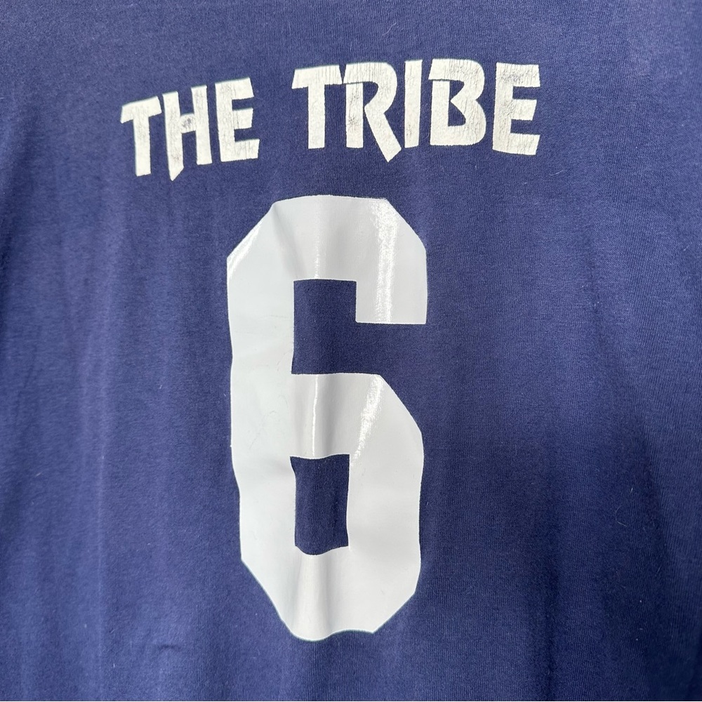 Vintage Majestic 80s Cleveland Indians MLB Genuine Merchandise Navy XL T-Shirt - Picture 3 of 6